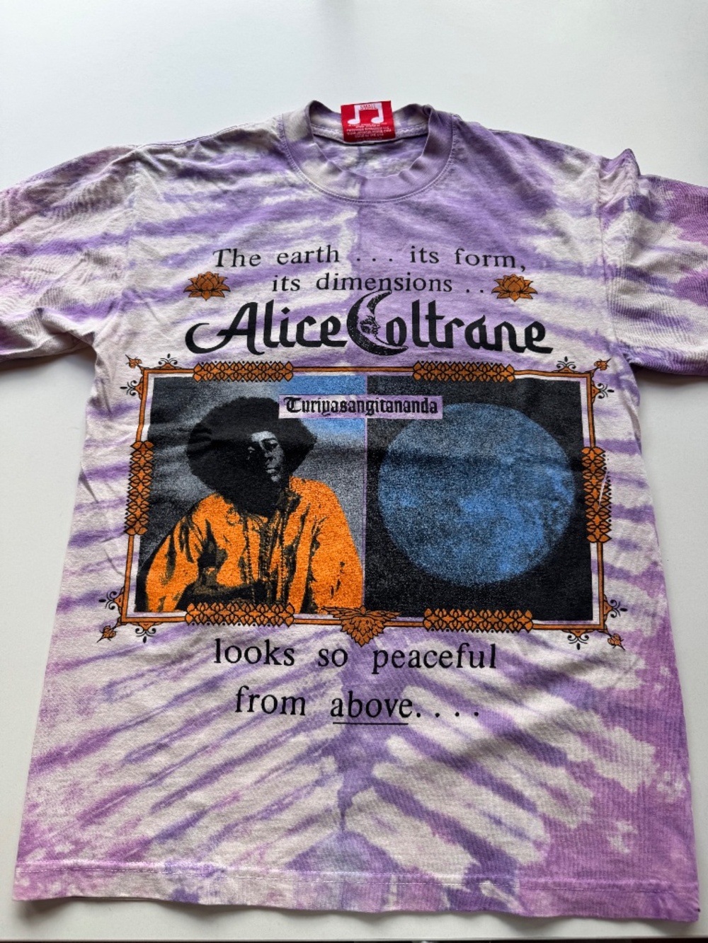 Online Ceramics x Alice Coltrane Tie-Dye Tee – Sz Small OUT OF PRINT